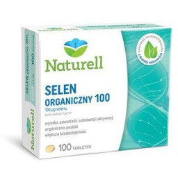 NATURELL Selen Organiczny - 100 tabletek