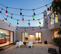 Girlanda zewnętrzna Party Neon 322166 Polux 5,6m 2700K