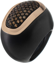 Biżuteria PESAVENTO KBWLA019. Pierścionek, Kolor czarny. Kobieta.