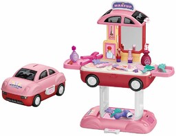 Baby Mix Dziewczęcy salon piękności w aucie 2w1,