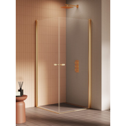 New Trendy New Soleo Gold Brushed kabina kwadratowa