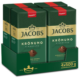 Kawa mielona Jacobs Kronung 4x 500g [2kg kawy]