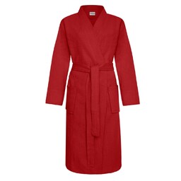 Spod Igły I Nitki Szlafrok gofrowany czerwony XS