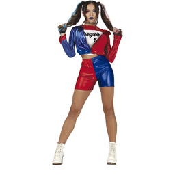 Strój przebranie kostium dla dorosłych Niebezpieczna Harley Quinn