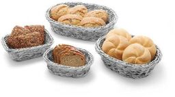 HENDI Koszyk na pieczywo szary 19x13 cm 426784