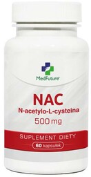 MedFuture NAC N-acetylo-L-cysteina 500mg, 60kaps.