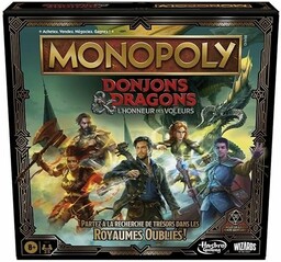 Monopoly Dungeons & Dragons: Honour Among Thieves Game,