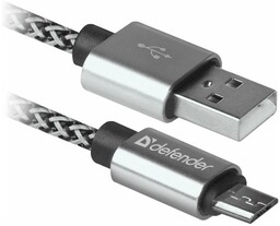 Defender USB AM-MICRO BM 1.0m 2.1A Biały