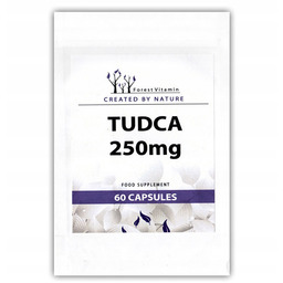 Forest Vitamin Tudca 250Mg Suplementy diety, 60 kaps.