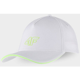 4F, Czapka damska z daszkiem, Midshop accessories, biały,