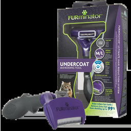 FURMINATOR Narzędzie Do Wyczesywania Podszerstka Dla Długowłosych Kotów