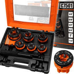 Gwintownica Ręczna Do Rur Grzechotka 1/4" 3/8" 1/2"