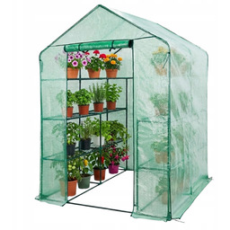 Szklarnia Ogrodowa Foliak Namiot Tunel Foliowy 143 X