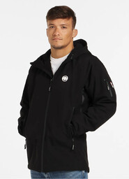 Pit Bull Kurtka Zimowa Z Kapturem Rockfish Black