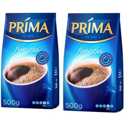 Kawa mielona Prima Finezja 2x 500g [1kg kawy]