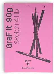 Clairefontaine 96671C - Blok zszywany GraF''it - 80