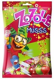 Cukierki MIESZKO ZOZOLE jabłko truskawka wiśnia 1kg
