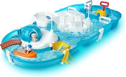 AquaPlay Zestaw polarny 8700001522 Pociąg wodny z rampą