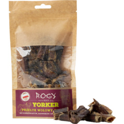 Rogy yorker przełyk wołowy okrągły 80g