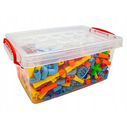 Klocki Słomki Konstrukcyjne, Kolorowy Rurociąg Rury Rurki ok.