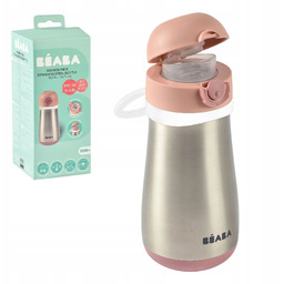 Beaba Termiczna Butelka 350 ml Kubek Niekapek 18