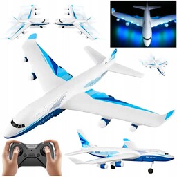 Samolot Zdalnie Sterowany Pasażerski Latający Model Rc Pilot