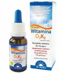 Dr Jacobs Witamina D3 + K2 Forte -
