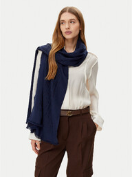 Szal LAUREN RALPH LAUREN 454937219001 Granatowy