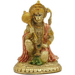 alikiki Hinduska Ramajana Hanuman Statua- 15,5 cm H