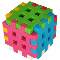 Klocki Marioinex Mini Wafle Kostka Szczęścia 6 El.