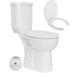 Kompakt WC 363x455x670 mm dla niepełnosprawnych z bidetem