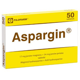 ASPARGIN - 50 tabletek (5448)