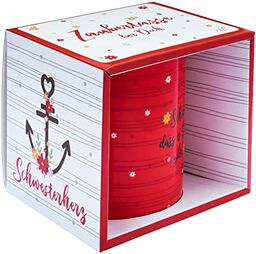 GRUSS & CO 46480 Siostry serce, porcelana, 35