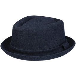 Diamond Crown Wool Hat by Lipodo, ciemnoniebieski, M
