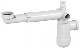 DEANTE NHC 633K Syfon do umywalki płaski space-saver