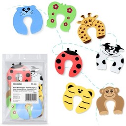 RICOKIDS Stoper do drzwi 798600 Zwierzaki (7 szt.)