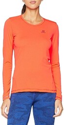 Salomon AGILE T-shirt z długim rękawem - ognisty