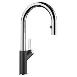 Blanco Carena-S 526172 Chrom/Czarny Chrom/Wygląd silgranitu Bateria kuchenna
