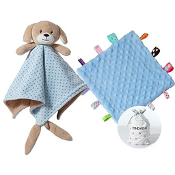 CREVENT Miękkie pluszowe koce zabezpieczające twarz zwierzęcia