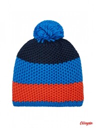 Viking Czapka z pomponem Windstopper niebieska