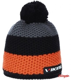 Viking Czapka z pomponem Windstopper czerwona