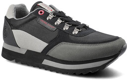 Cross Jeans Czarne Sneakersy Męskie Wygodne Obuwie