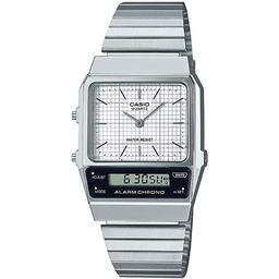 ZEGAREK UNISEX CASIO Vintage Dual Time AQ-800E-7A +