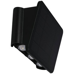 ELIGHT Kinkiet zewnętrzny solarny Alf EKO9100 Czarny