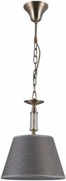 LAMPA wisząca ZANOBI PND-43272-1 Italux abażurowa OPRAWA klasyczny