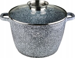 Funkcjonalny Garnek Granitowy 14 L Indukcja 32 cm