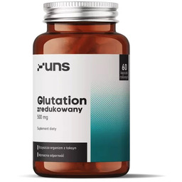 Uns Glutation Zredukowany 500Mg Suplementy diety, 60 vege