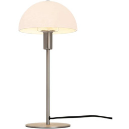 Nordlux - Ellen 20 Lampa Stołowa Opal/Brushed Steel