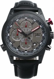Zegarek AVIATOR AVW1369G185. Kwarcowy, Kolor szary. Mężczyzna.