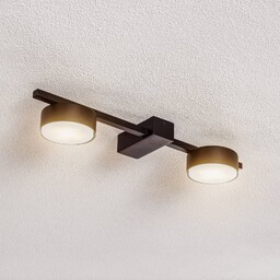 Nowodvorski Lighting Lampa sufitowa Pills II, czarna, 2-punktowa